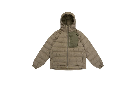 Herren Leicht wattierte Kapuzenjacke im Boxy‑Schnitt mit technischen Einsätzen Shop Nory