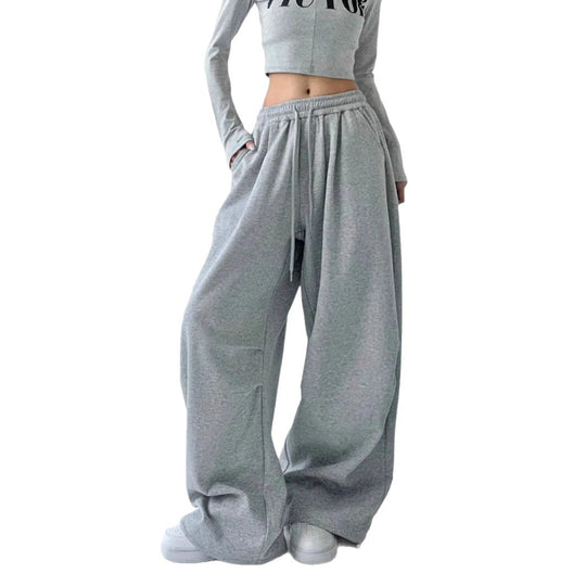 Damen nan extraweite High‑Waist-Loungehose mit elastischem Kordelbund, Kordelzug und praktischen Seitentaschen Shop Nory