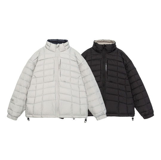 Herren Kurz gesteppte Isolationsjacke mit hohem Stehkragen und Tunnelzugsaum Shop Nory