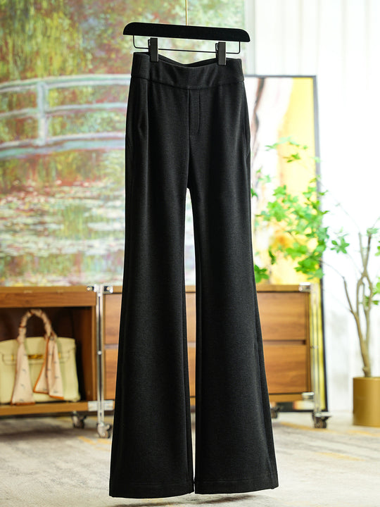 Damen Weit geschnittene Jersey-Hosen Shop Nory