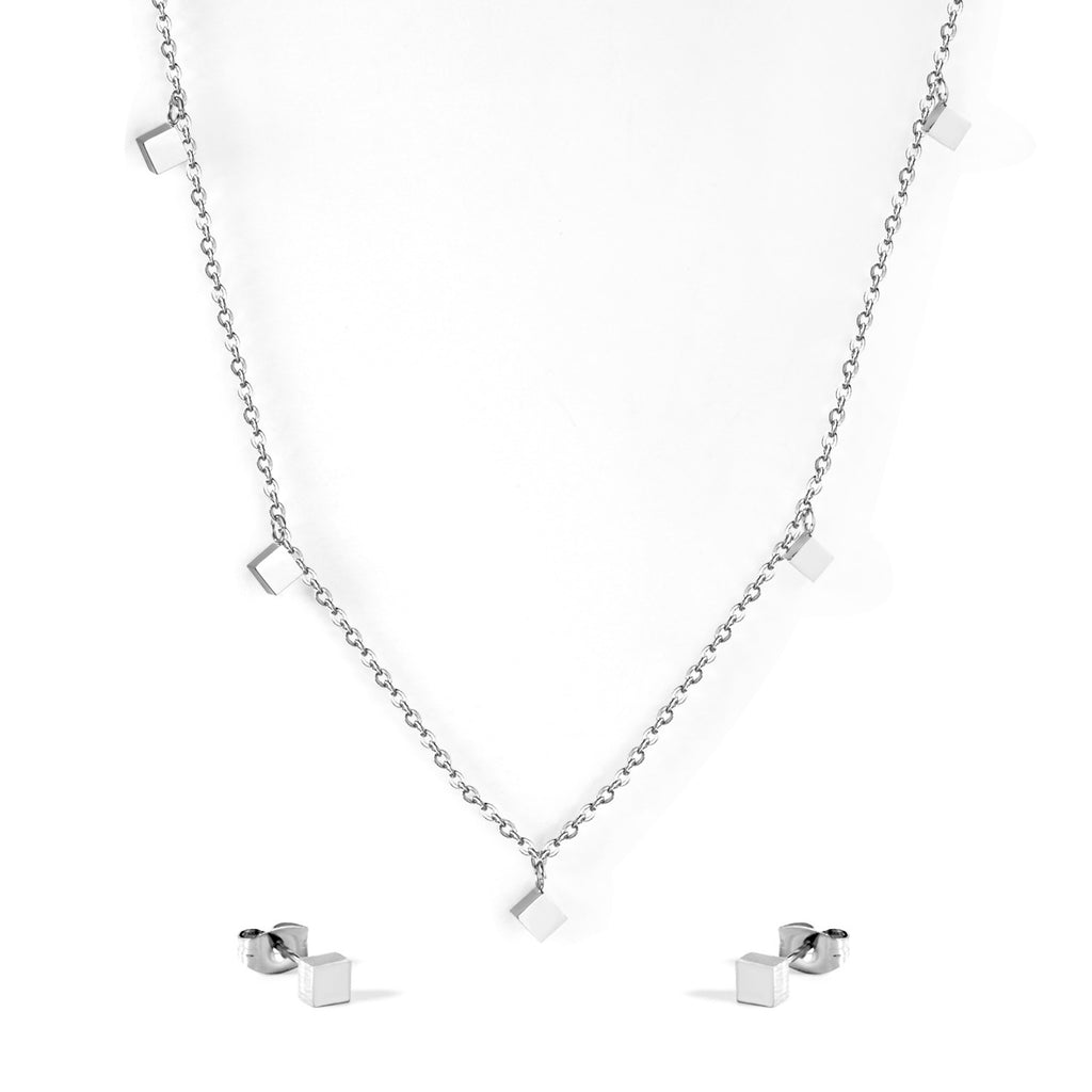 Damen Schmuckset mit funkelnden Sternanhängern Shop Nory