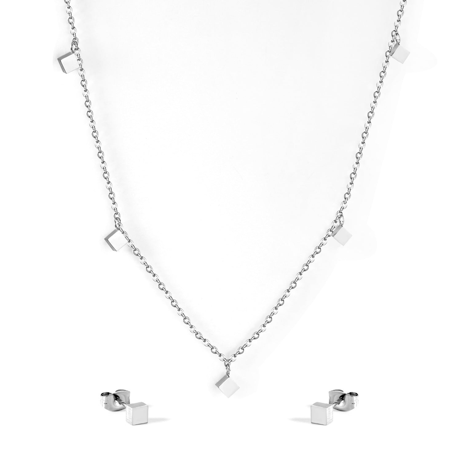 Damen Schmuckset mit funkelnden Sternanhängern Shop Nory
