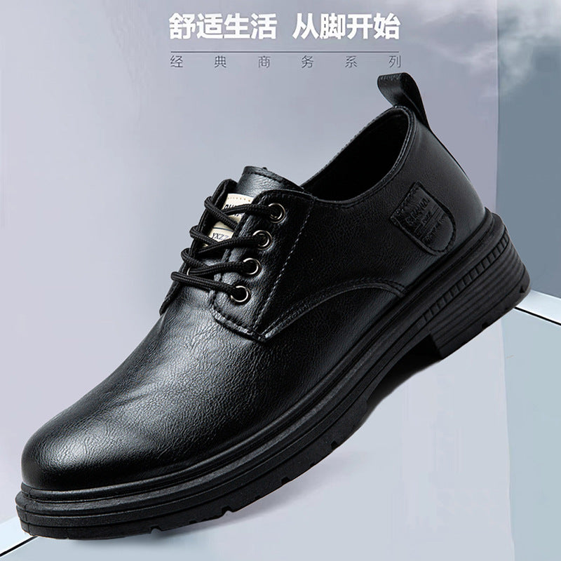 Damen Klassische Lederschuhe mit rutschfester Sohle und elegantem Design