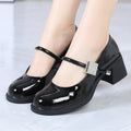 Damen Mary Jane Pumps mit rutschfester Sohle und modischem Schmuckdetail Shopnory