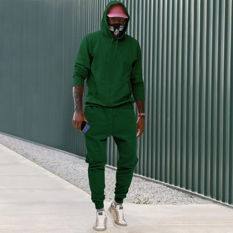 Herren Sportanzug mit Hoodie und bequemen Jogginghosen