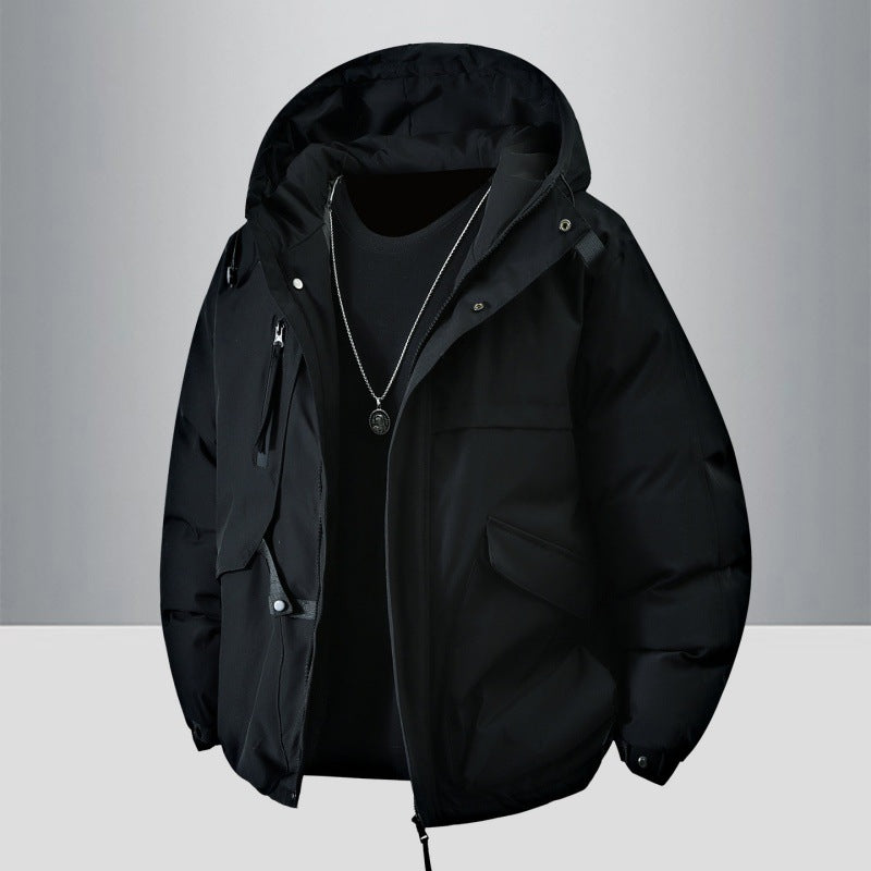 Herren Winterjacke mit praktischen Taschen