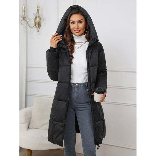 Damen nan taillierter Longpuffer mit winddichter Membran, wärmender Thermofüllung und verlängerter Rückenpartie Shop Nory