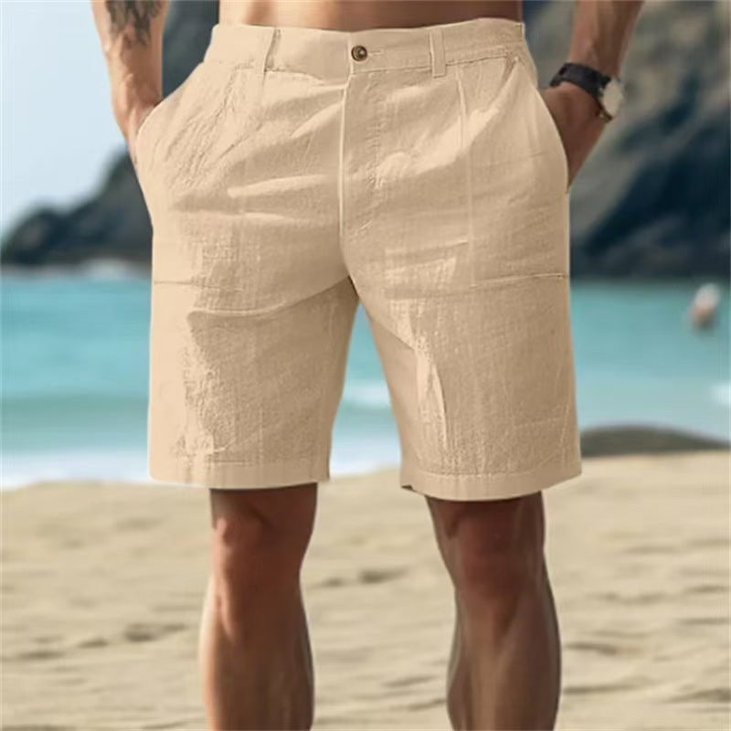 Herren Badeshorts mit schnelltrocknendem Material und praktischen Seitentaschen
