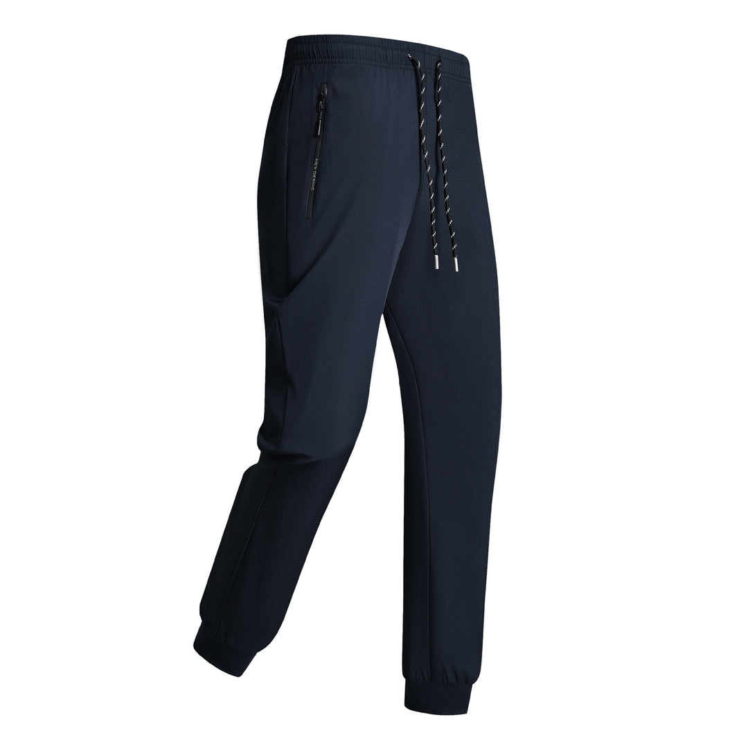 Herren Sportliche Trainingshose mit elastischem Bund und Reißverschlusstaschen Shop Nory