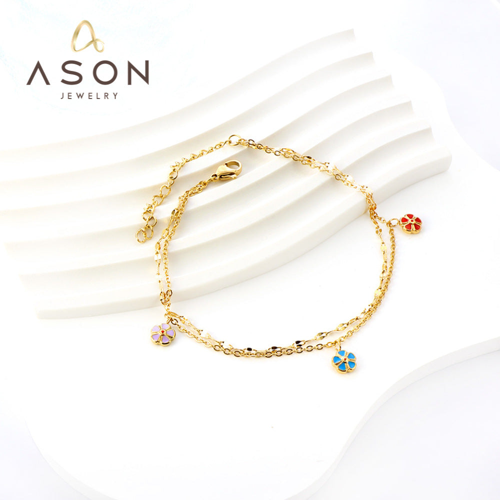 Damen Armband mit bezauberndem Marienkäfer-Motiv und filigranem Design Shop Nory
