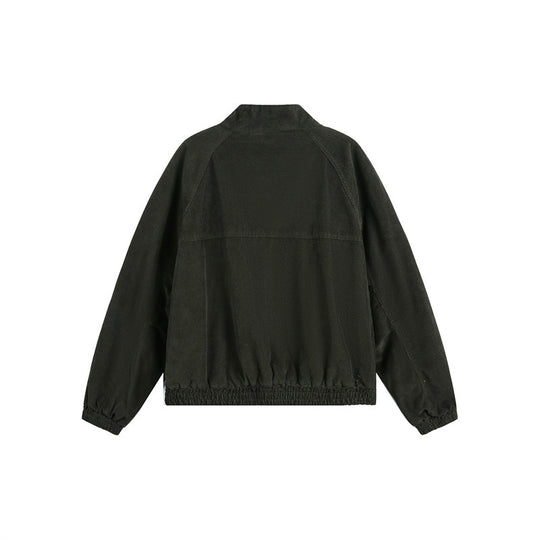 Unisex Cord-Blouson im kastigen Boxy-Schnitt mit Stehkragen und funktionalen Klappentaschen Shop Nory