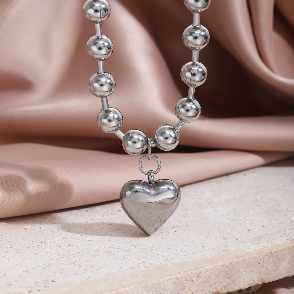 Damen stilvolles Armband mit Herz-Anhänger Shop Nory