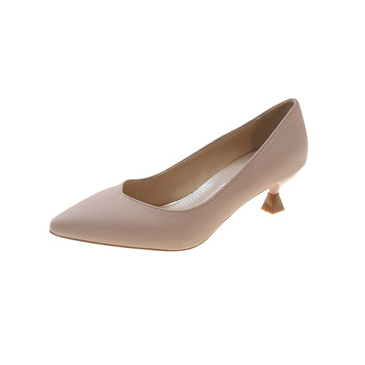 Damen elegante Pumps mit modischem Blockabsatz Shopnory