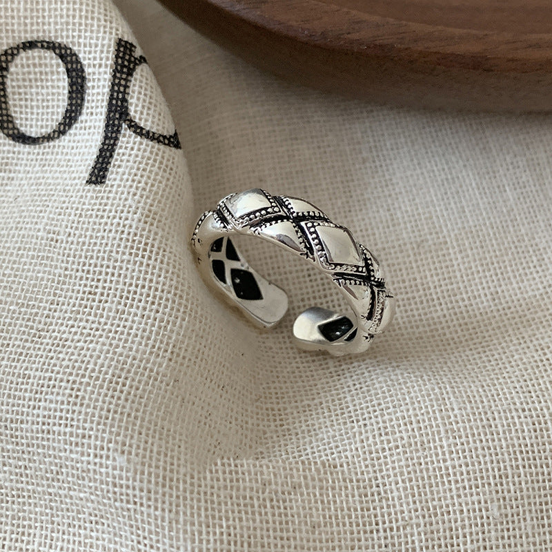 Damenring mit kunstvollem Flecht- und Strukturdesign Shop Nory