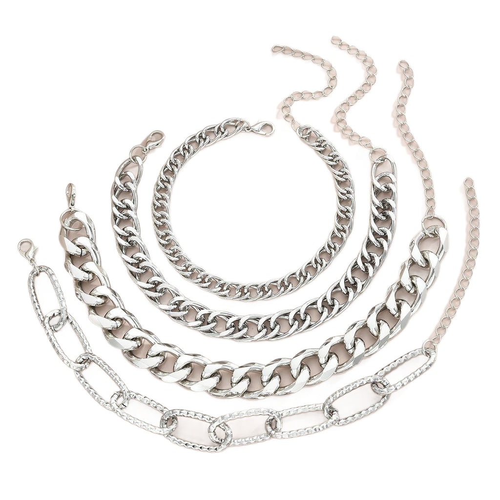 Damen Elegantes Armband-Set mit luxuriösen Ketten und modernen Designs Shop Nory