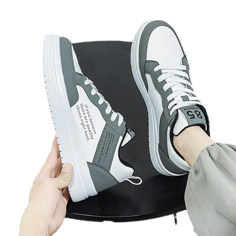 Herren Freizeit Sneakers mit hochwertiger Oberflächenstruktur und sportlicher Sohle