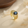 Damen Luxus-Ring mit kunstvoll gestalteter Edelsteinfassung und funkelnden Zirkonia Shop Nory