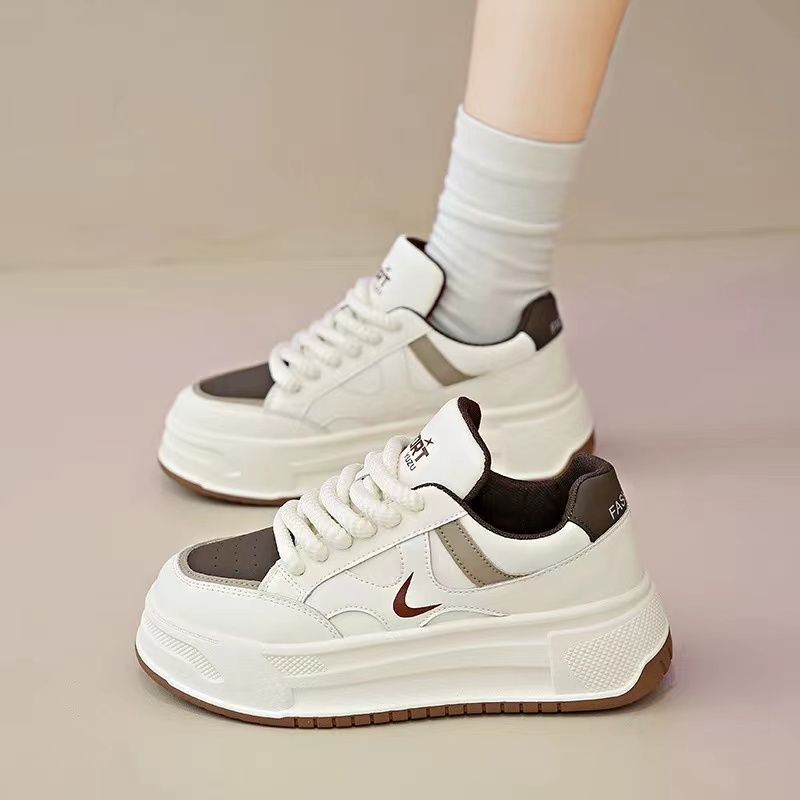 Damen Sportliche Plateau-Sneaker