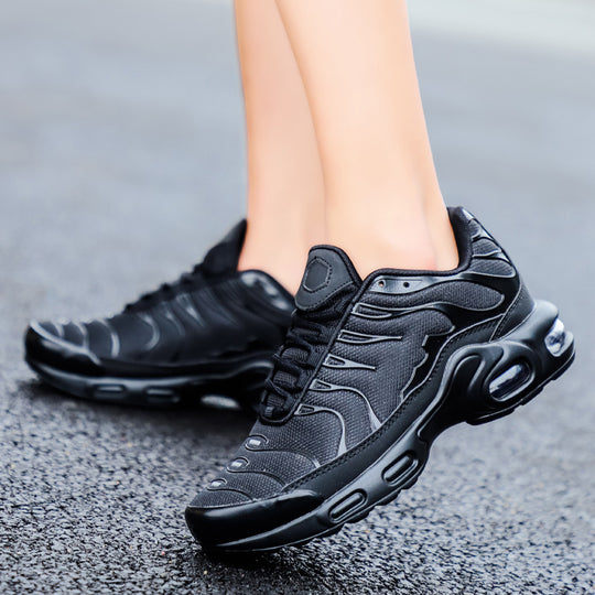 Herren Atmungsaktive Laufschuhe mit Luftkissen-Dämpfung und futuristischem Wellen-Design Shopy Nory