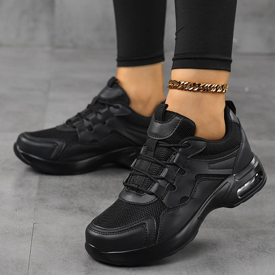 Damen Plateau-Sneaker mit Luftkissen-Sohle, atmungsaktivem Mesh und robuster Gummilaufsohle Shop Nory