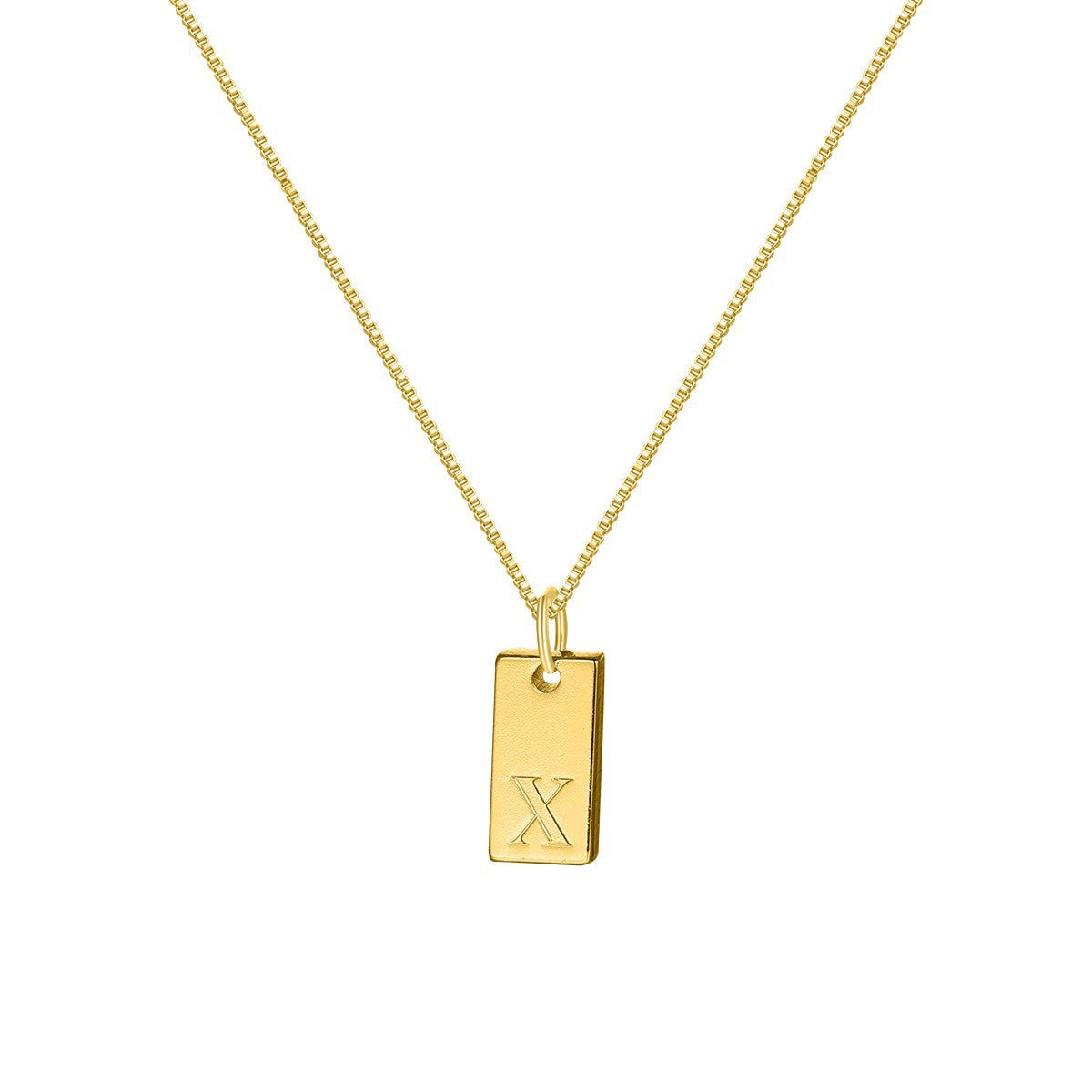 Damen Halskette mit personalisiertem Anhänger aus hochwertigem Edelstahl Shop Nory