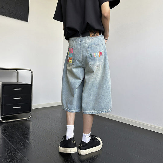 Herren Lässige Baggy-Jeans Shop Nory