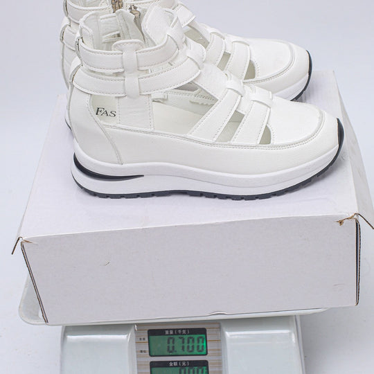 Damen Wedge-Sneaker mit verstellbaren Riemen und atmungsaktiver Sohle