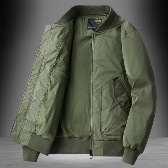 Herren Classic Bomberjacke im Utility-Look mit gesteppter Thermofütterung und Schrägeingrifftaschen Shop Nory