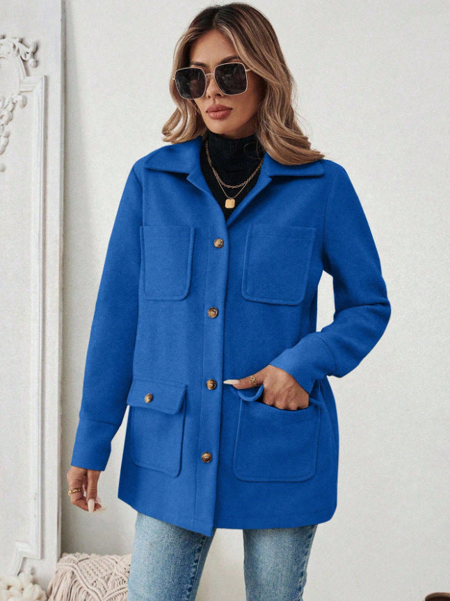 Damen Modische Utility-Jacke