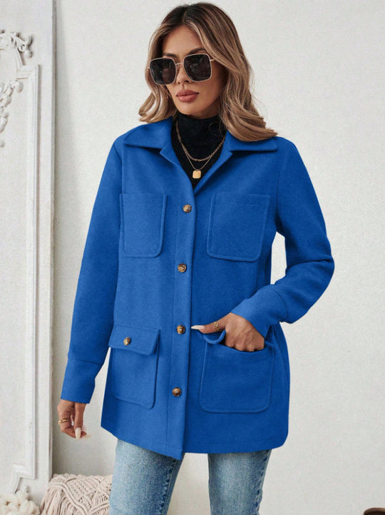 Damen Modische Utility-Jacke
