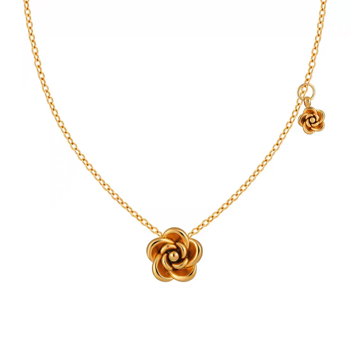 Damen Blüteninspiriertes Anhänger-Halsband Shop Nory