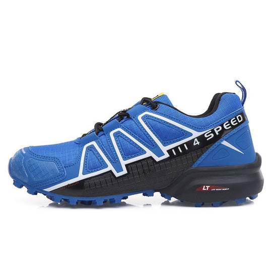 Damen Outdoor-Laufschuhe mit rutschfester Profilsohle und atmungsaktivem Obermaterial