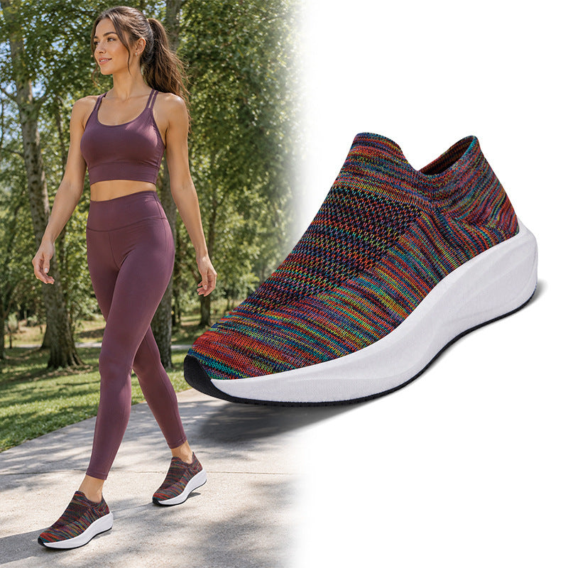 Damen Strick-Slip-On Sneaker mit ergonomischer Komfort-Sohle Shop Nory