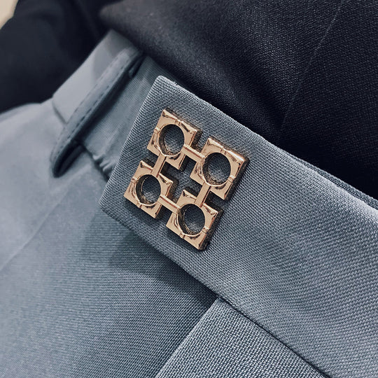 Herren moderne tapered Anzughose mit Bügelfalte, Stretchkomfort und verdecktem Hakenverschluss Shop Nory