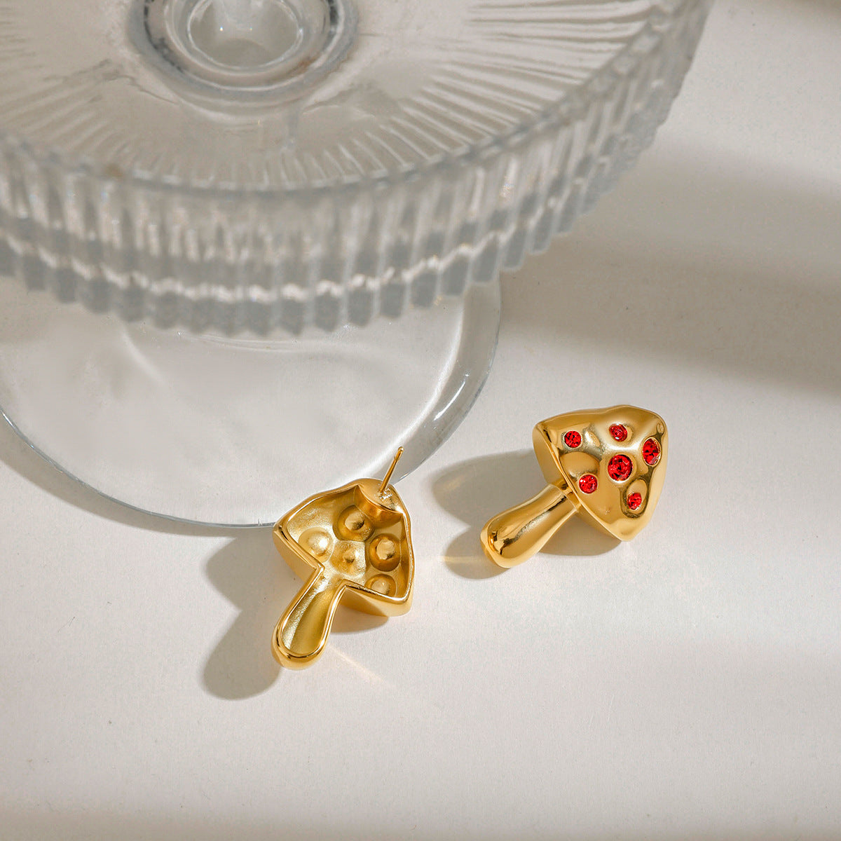 Damen Ohrstecker im Pilzdesign Shop Nory