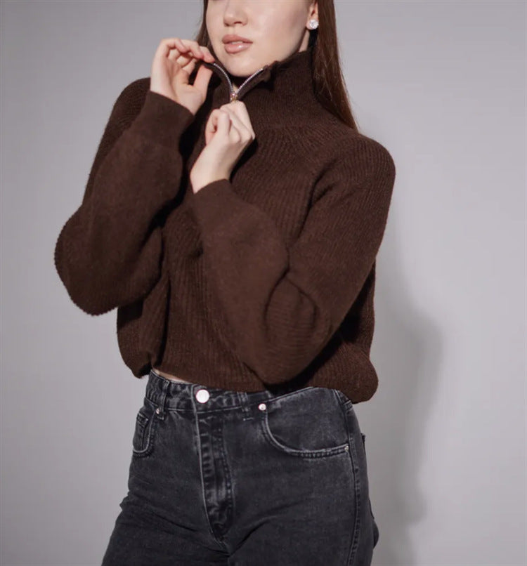 Damen Weite High-Waist-Jeans mit geradem Bein und sichtbaren Teilungsnähten Shop Nory