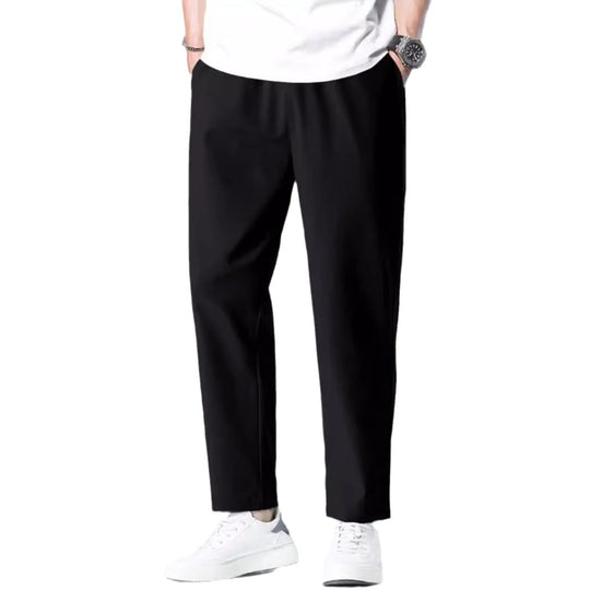 Herren elegante Relaxed-Fit Hose