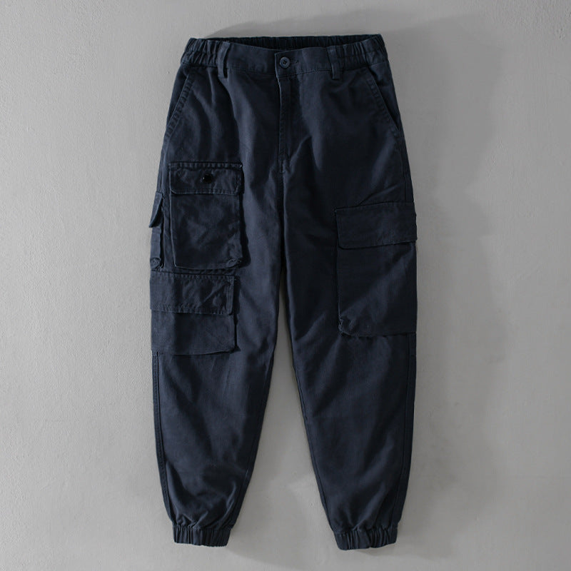 Herren Utility-Cargo-Jogger mit verstärkten Beintaschen und elastischem Knöchelbund Shop Nory