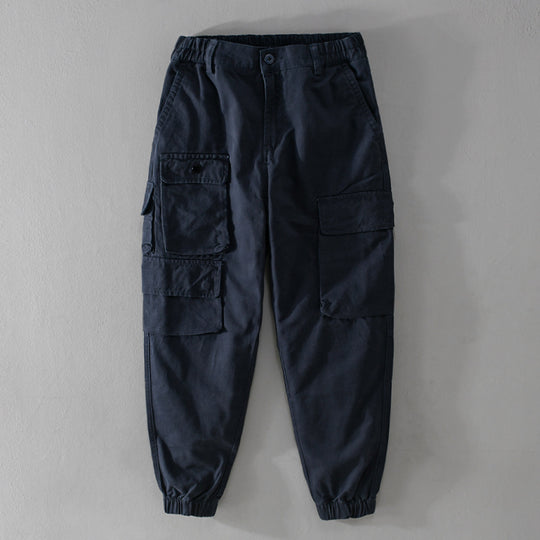 Herren Utility-Cargo-Jogger mit verstärkten Beintaschen und elastischem Knöchelbund Shop Nory