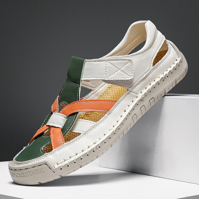 Herren Atmungsaktive Sandalen mit verstellbarem Riemensystem und rutschfester Sohle