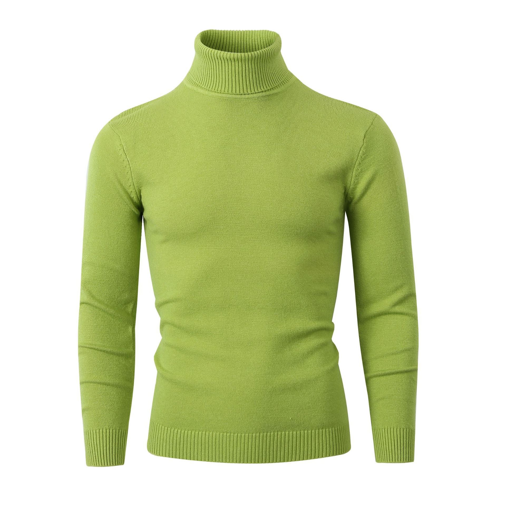 Herren bequemer Rollkragenpullover