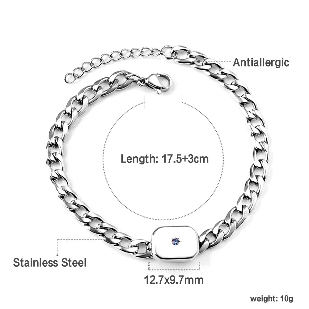 Damen Schmuckarmband mit edlem Design und funkelndem Akzent Shop Nory