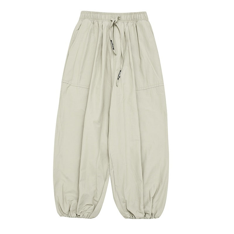 Unisex Ballonhose mit Tunnelzug, elastischen Bündchen und relaxter Weite Shop Nory