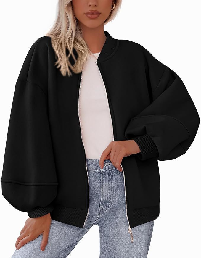 Damen Oversized Sweaterjacke