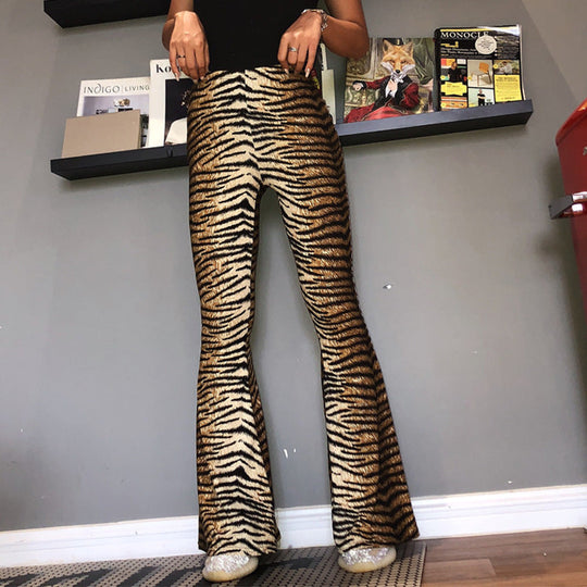 Damen Leggings im aufregenden Tiermuster