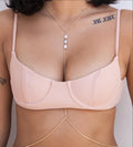 Damen Bikinioberteil mit elegantem y-förmigem Kettendetail Shop Nory
