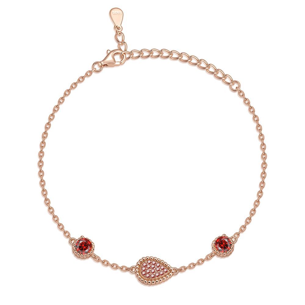 Damenarmband mit funkelndem Zirkonia und modernem Wellenmuster Shop Nory