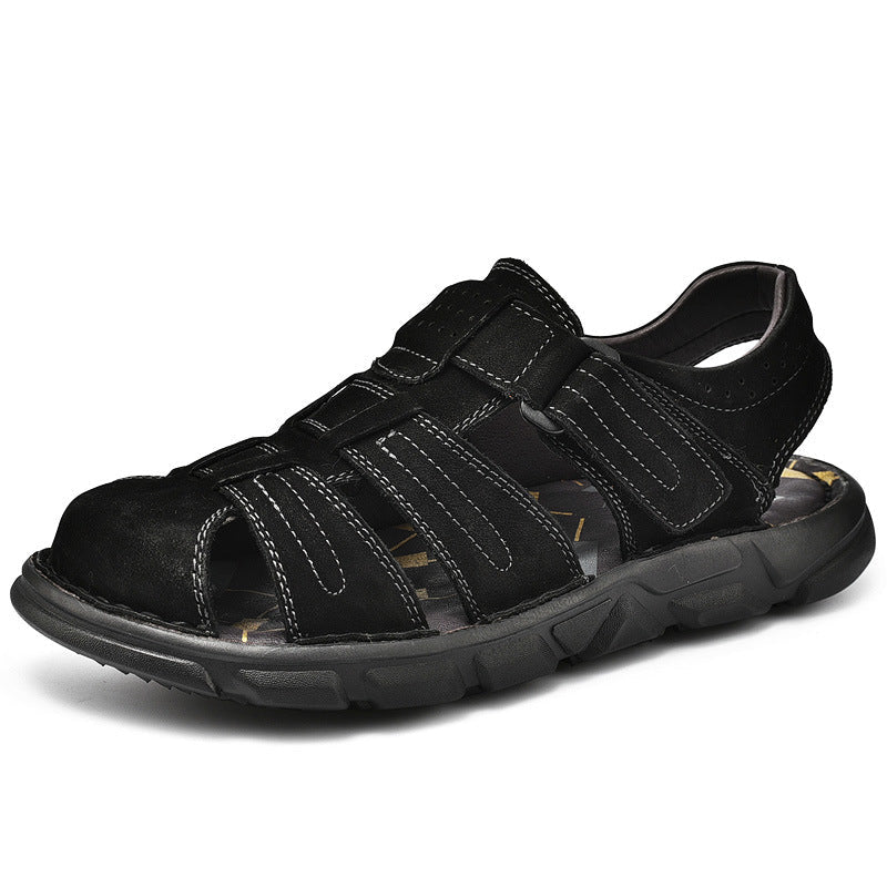 Herren bequeme Sandalen aus hochwertigem Leder