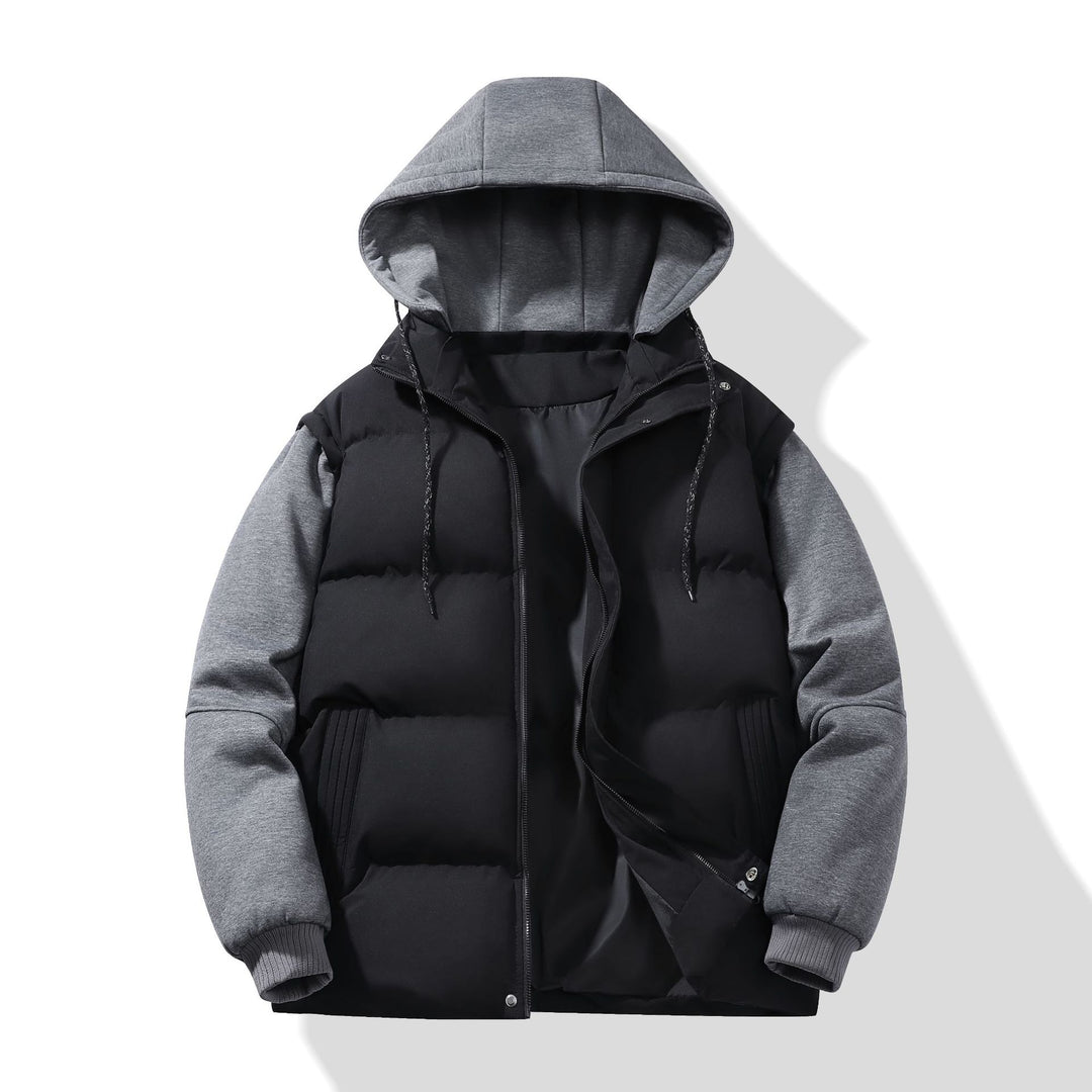 Herren Multifunktionale Steppjacke mit Kapuze Shop Nory