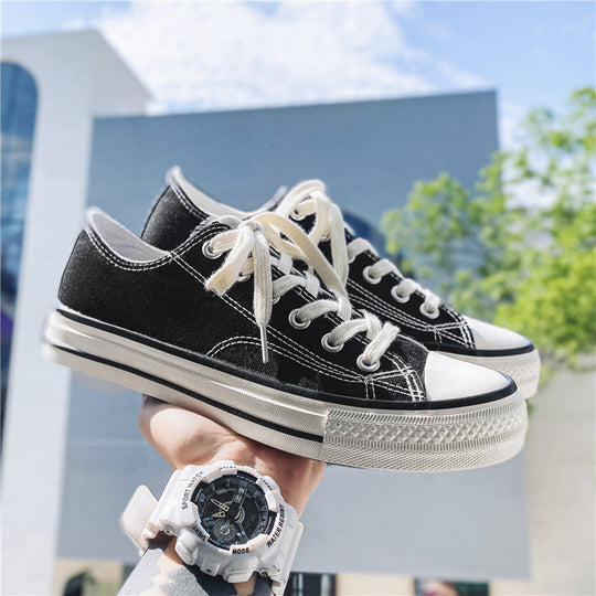 Damen lässige Textilsneaker mit rutschfester Sohle